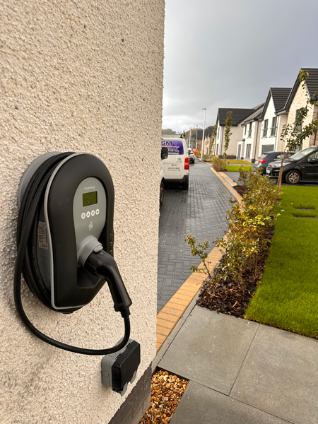 EV charging points installation at home or work